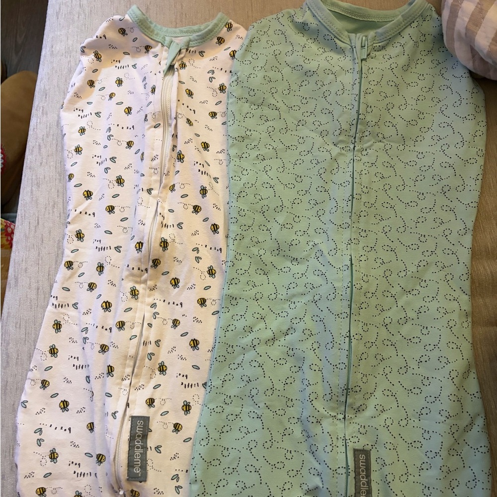 SwaddleMe Baby Swaddle Set with Cute Patterns - Picture 4 of 5